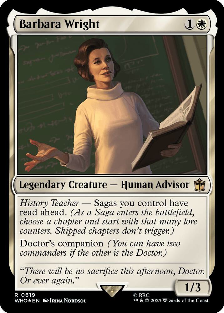 Barbara Wright (Surge Foil)