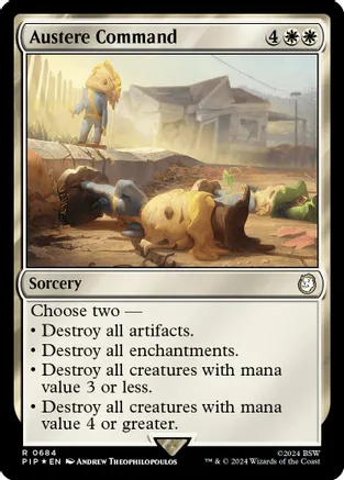 Austere Command-surge foil