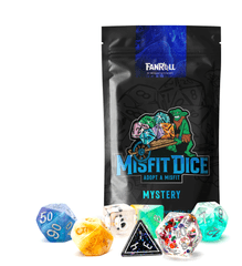 FanRoll Mystery Misfits Resin Poly Dice