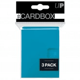 Ultra Pro 15+ 3ct Cardbox Light Blue