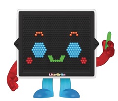 Lite Brite Board Vinyl Figure