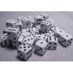 Chessex: Speckled Artic Camo D6 Dice Block