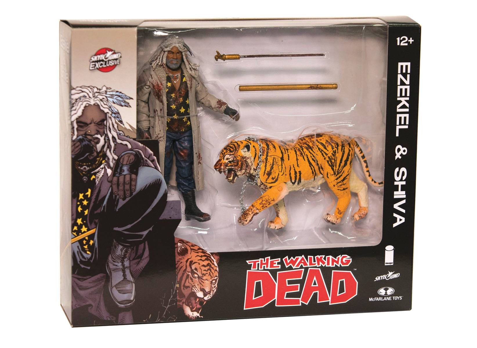 The Walking Dead: Ezekiel & Shiva Action Figure