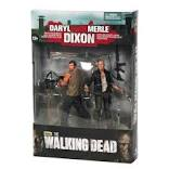 Daryl & Merle Dixon Figures SIGNED by Norman Reedus
