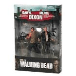 Daryl & Merle Dixon Figures SIGNED by Norman Reedus
