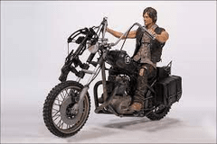 Daryl Dixon with motorcycle figure