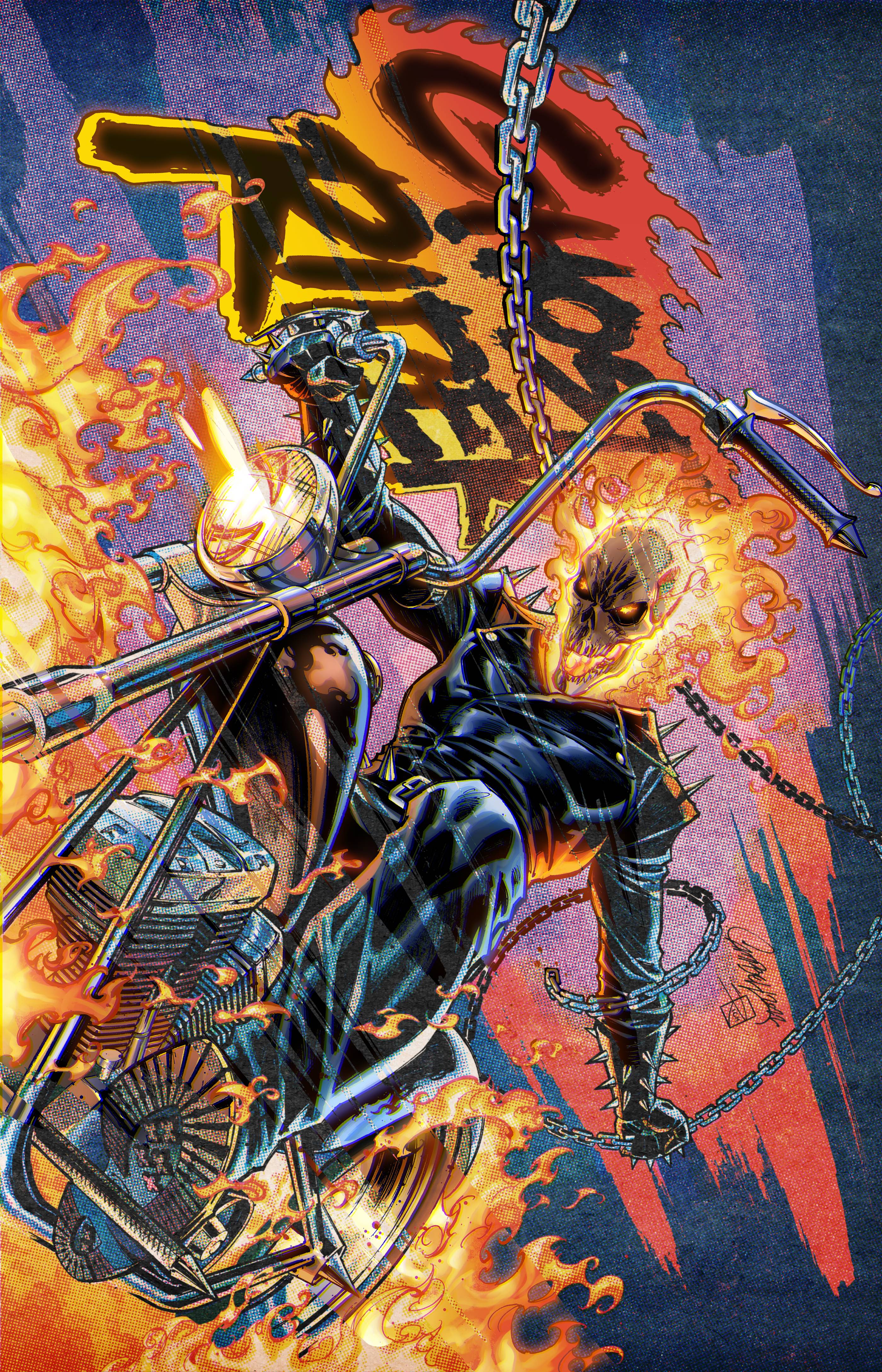 Ghost Rider #11B JS Campbell Variant
