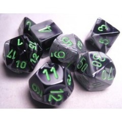 Gemini Black-Grey/Green Poly 7ct