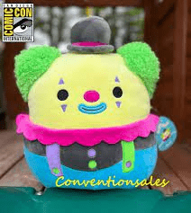 SDCC 2023 Exclusive Blacklight Squishmallow- Resul the Clown