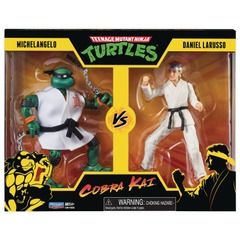 TMNT vs Cobra Kai Michelangelo vs Daniel Larusso