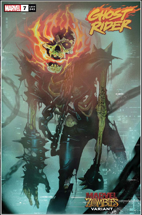 Ghost Rider #7B Del Mundo Variant