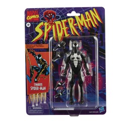 Spider-Man Legends Retro 6 Inch Symbiote Spidey Action Figure