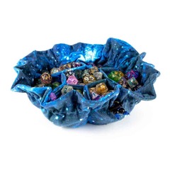 Velvet Dice Bag with Pockets Galaxy