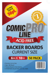 Ultra Thick Comic Pro Line Backer Boards Current 50ct