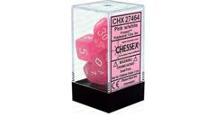 Pink / White 7 Die Set Frosted CHX27464