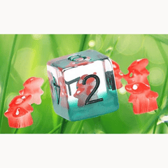 7CT POLY DICE SET: POWER MUSHROOM