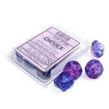 Chessex Nebula Primary/Blue 10ct D10