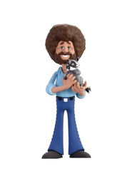 Bob Ross Toony Classic w/ Racoon 6