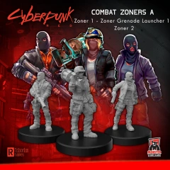 Combat Zoners A -Zoner 1, Zoner Grenade Launcher 1, Zoner 2