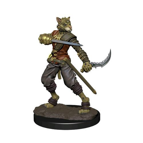 D&D Prepainted Premium Miniatures: Male Tabaxi Rogue- W6