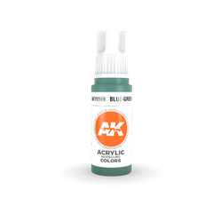 AK Interactive:  3G Acrylic Blue-Green 17ml