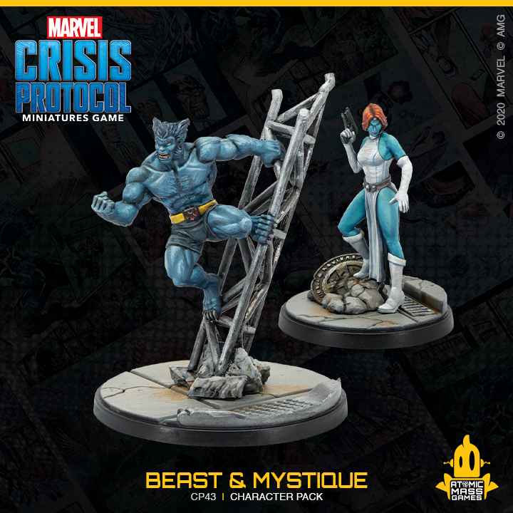 Marvel Crisis Protocol: Beast & Mystique