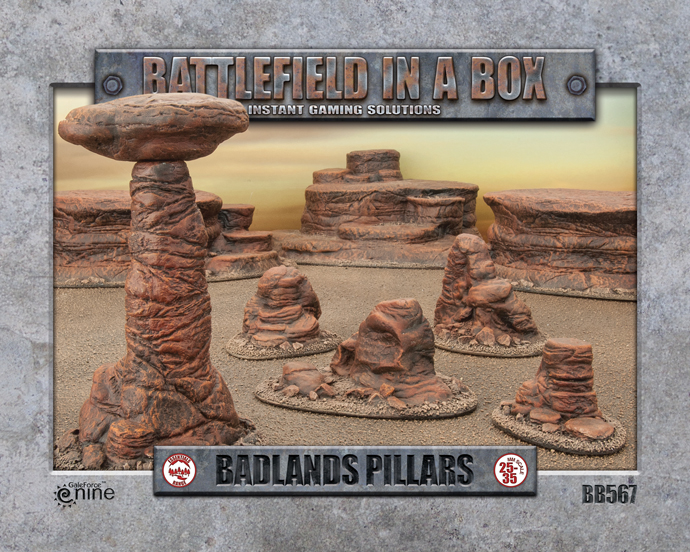 Badlands: Pillars - Mars (x5)