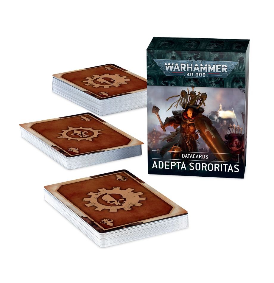 DATACARDS: ADEPTA SORORITAS (ENGLISH)