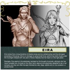 Eira 1/10 scale bust