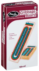 TRIPLE TRACK CRIBBAGE BOARD