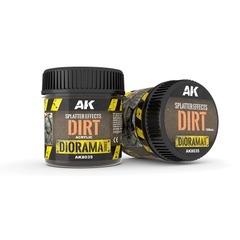 AK Interactive:  Splatter Effects Dirt - 100ml (Acrylic)
