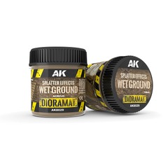 AK Interactive:  Splatter Effects Wet Ground - 100ml (Acrylic)