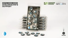Gamers Grass Battle Ready Bases - Svalarheima's Outpost - Round 25mm (8x)