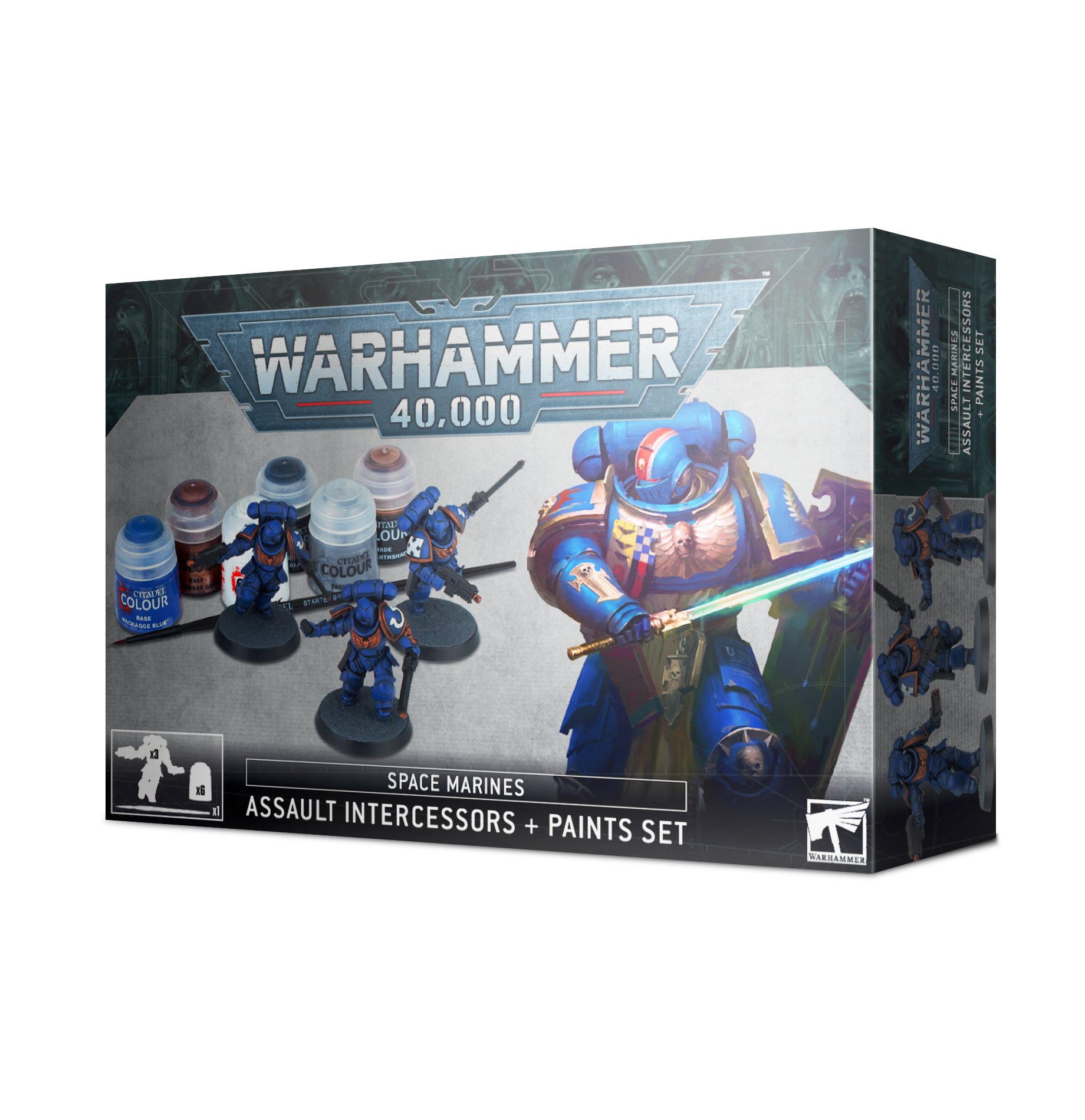Assault Intercessors + Paints Set