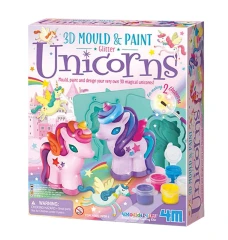 3D MOULD & PAINT UNICORNS