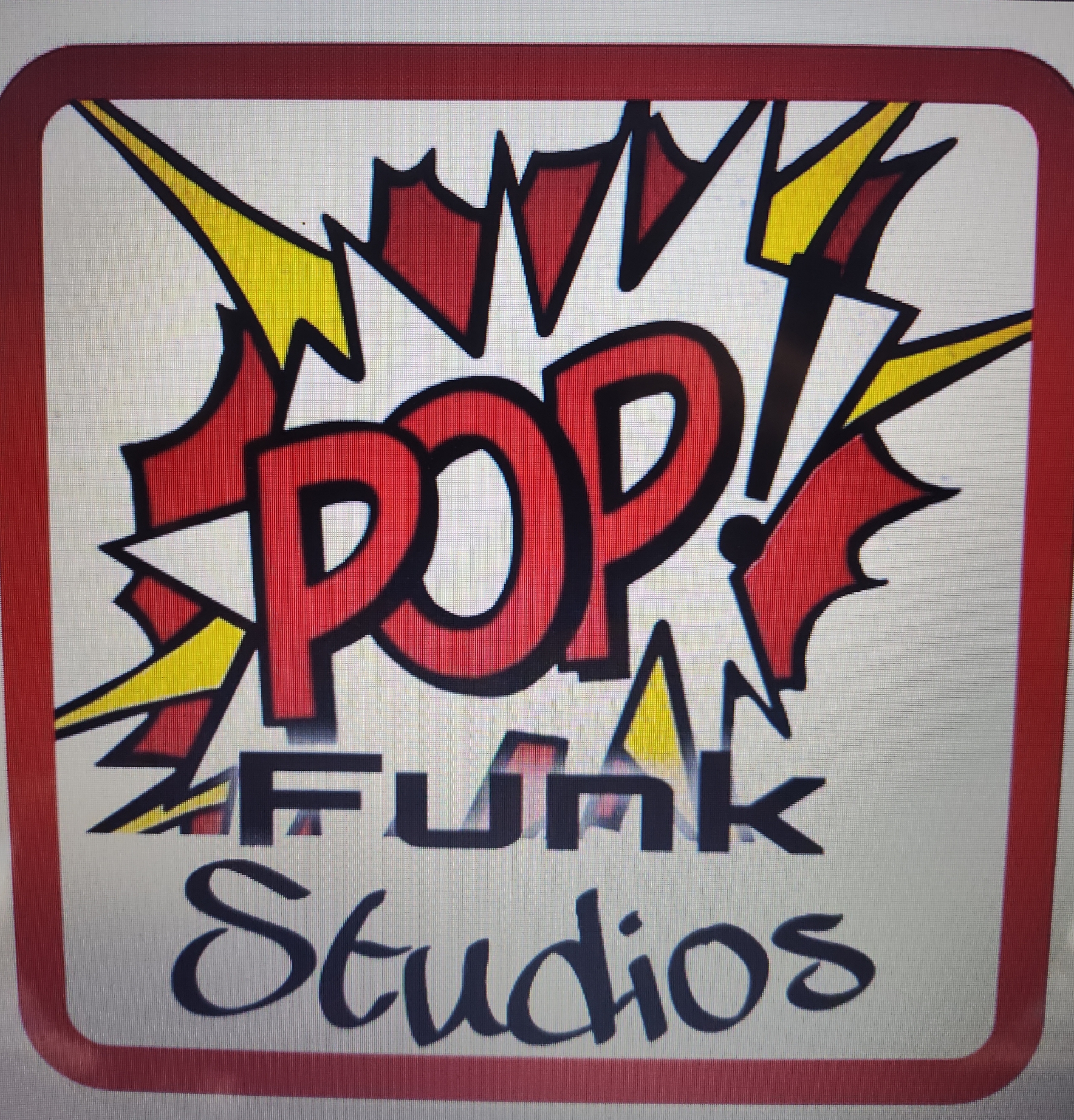 Pop Funk Studios WALL ART-Large Size