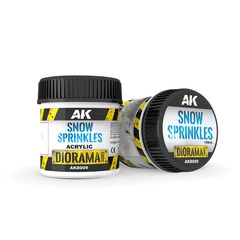 AK Interactive:  Snow Sprinkles - 100ml (Acrylic)