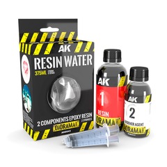 AK Interactive:  Resin Water 2-Components Epoxy Resin - 375ml