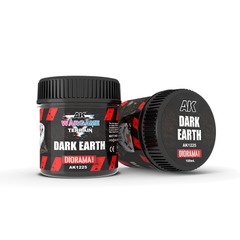 AK Interactive:  Wargame Battle Ground Terrains Dark Earth - 100ml (Acrylic)