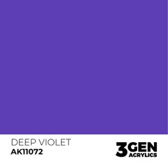 AK Interactive:  3G Acrylic Deep Violet 17ml