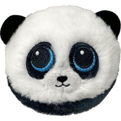 TY Beanie Bouncer: CHECKERS  panda white
