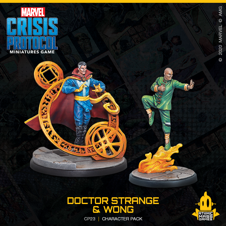 Marvel Crisis Protocol: Dr. Strange and Wong Character Pack