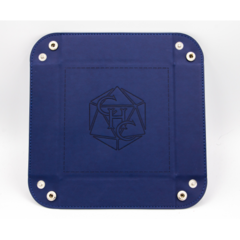 Critical Hit Collectibles: Square Dice Tray - Blue