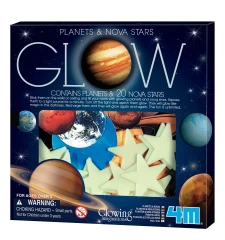 GLOW PLANETS & NOVA STAR IN BOX