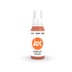 AK Interactive:  3G Acrylic Burn Orange 17ml