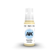 AK Interactive:  3G Acrylic Pastel Yellow 17ml