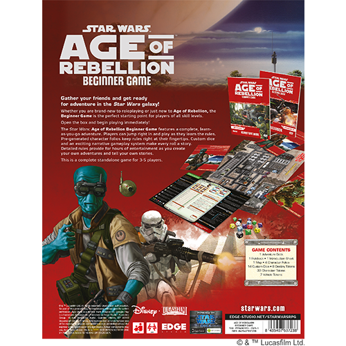 Star Wars - Age of Rebellion: Beginner Game