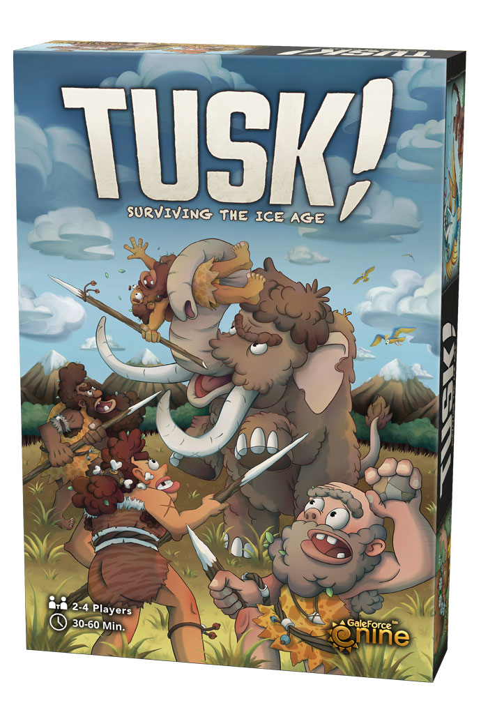 Tusk Surviving the Ice Age Board Game