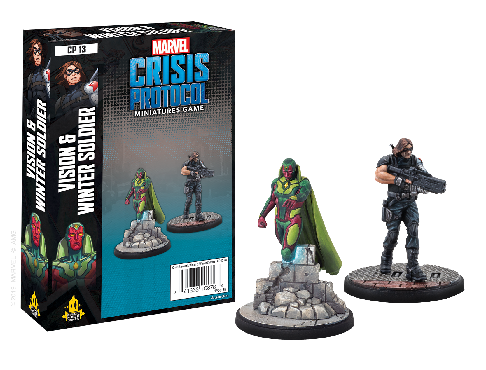 Marvel Crisis Protocol: Vision & Winter Soldier