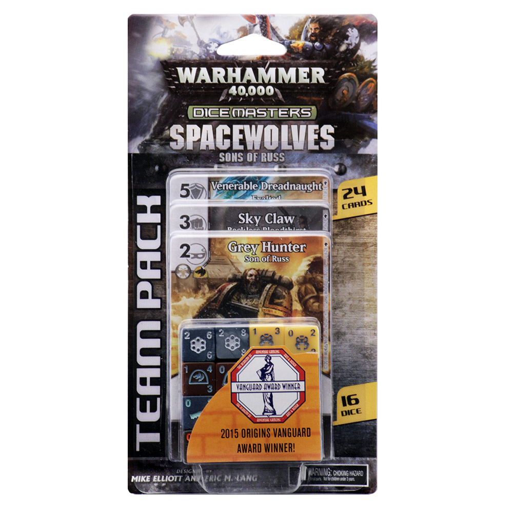 Warhammer 4,000: Dicemasters- Spacewolves Sons of Russ